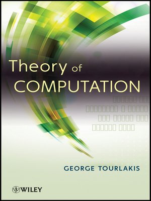 cover image of Theory of Computation